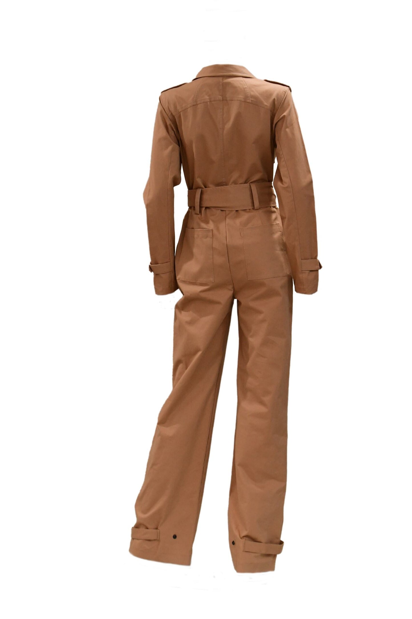 London Gold Trench Jumpsuit